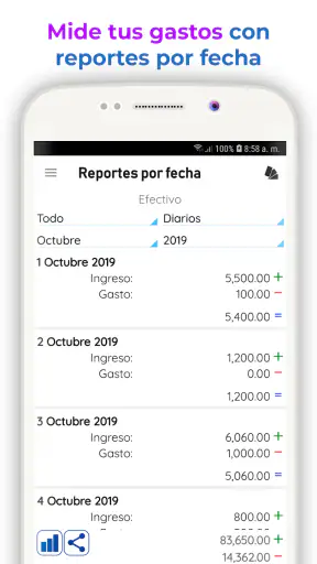 Gastos Diarios 3 screenshot