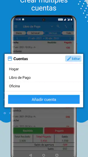 Gastos Diarios screenshot