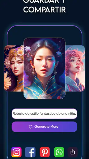 Generador de arte con IA screenshot