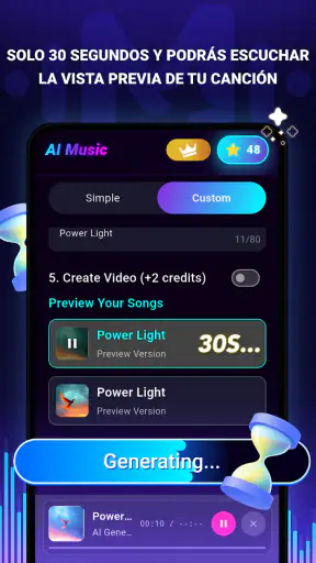 Generador de Canciones IA screenshot