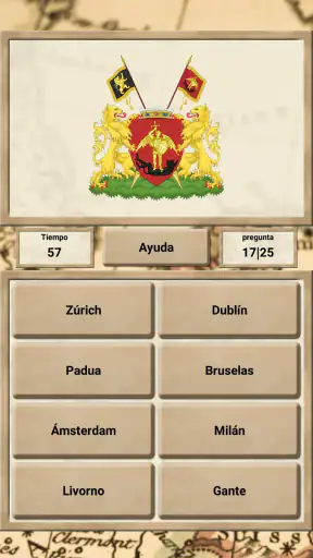 Geografía de Europa - Juego screenshot