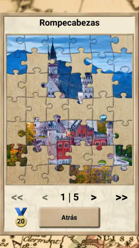 Geografía de Europa - Juego screenshot