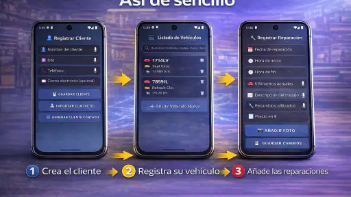 Gestión Taller screenshot