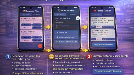 Gestión Taller screenshot