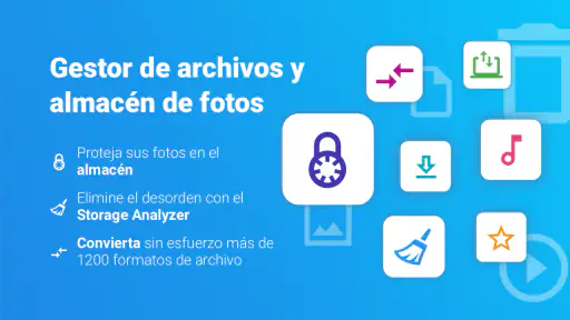 Gestor de File Commander screenshot
