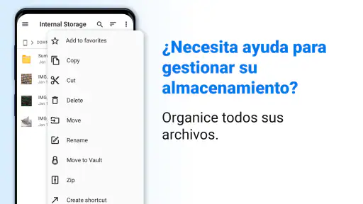 Gestor de File Commander screenshot