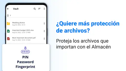 Gestor de File Commander screenshot