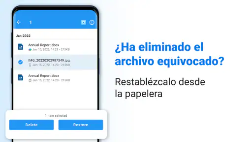 Gestor de File Commander screenshot