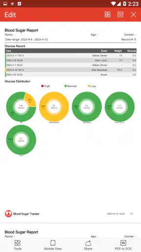 Glucemia - Diabetes screenshot