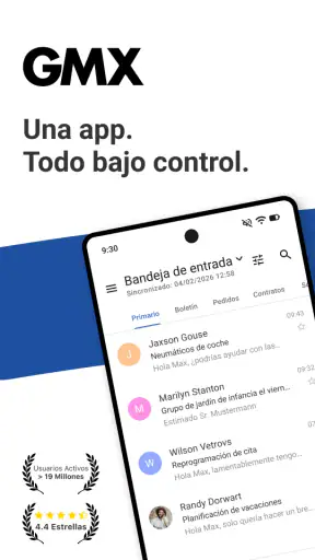 GMX - Mail & Cloud screenshot