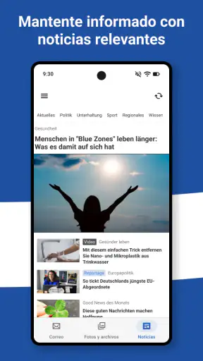 GMX - Mail & Cloud screenshot