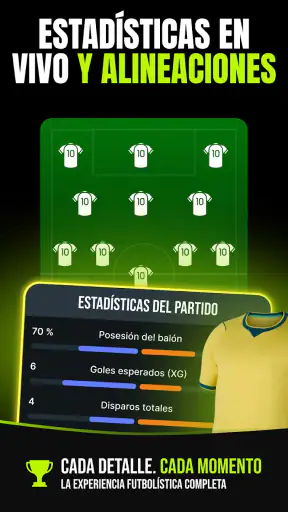 GoalBlitz - Fútbol en vivo screenshot