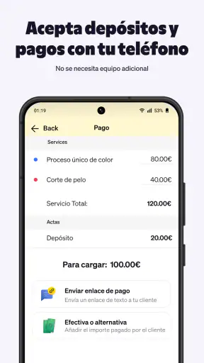 Goldie: Gestión de citas screenshot