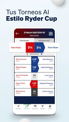 Golf GameBook Puntuación & GPS screenshot