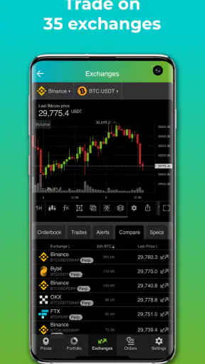 goodcryptoX - terminal trading screenshot