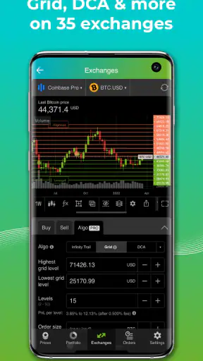 goodcryptoX - terminal trading screenshot