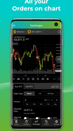 goodcryptoX - terminal trading screenshot