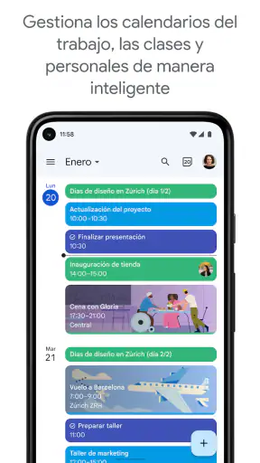 Google Calendar screenshot