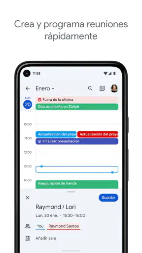 Google Calendar screenshot