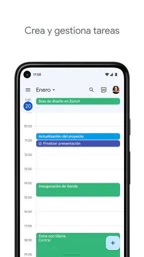 Google Calendar screenshot