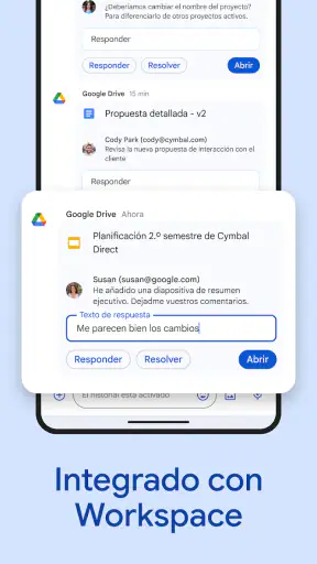 Google Chat screenshot