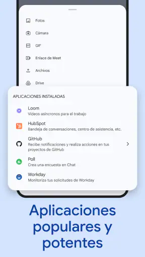 Google Chat screenshot