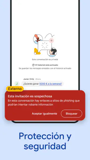 Google Chat screenshot