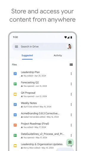 Google Drive screenshot