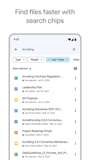 Google Drive screenshot