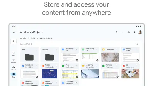 Google Drive screenshot