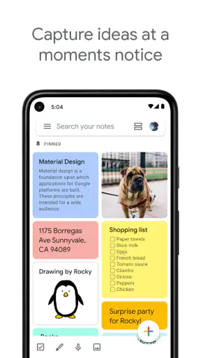 Google Keep: notas y listas screenshot