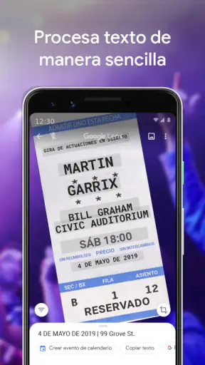 Google Lens screenshot