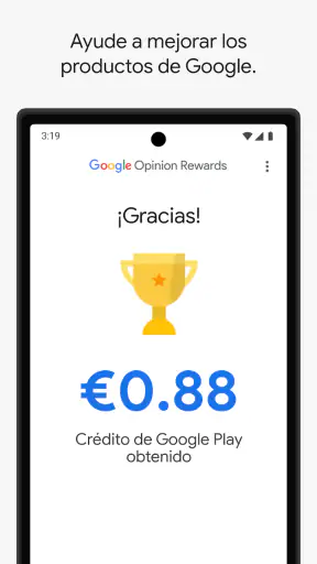Google Opinion Rewards screenshot