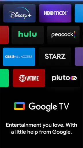 Google TV screenshot