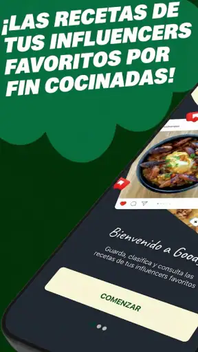 GoomY - Importa tus recetas screenshot