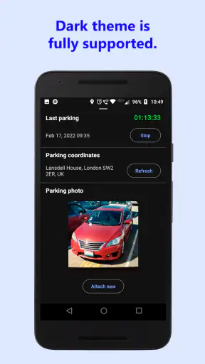 Gps coche localizador screenshot