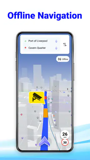 GPS Navigator: Mapa de Radar screenshot