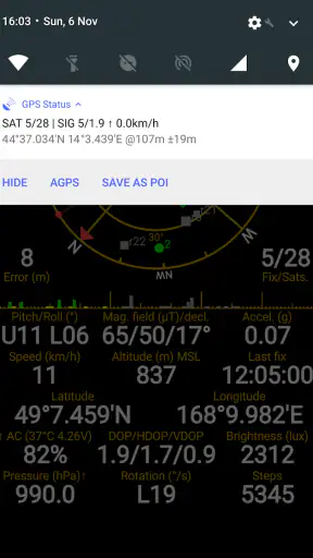 GPS Status PRO - (legacy key) screenshot