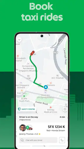 Grab - Taxi & Food Delivery screenshot