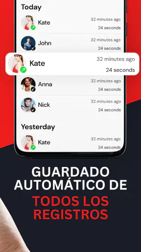 Grabadora de Llamadas Pro screenshot