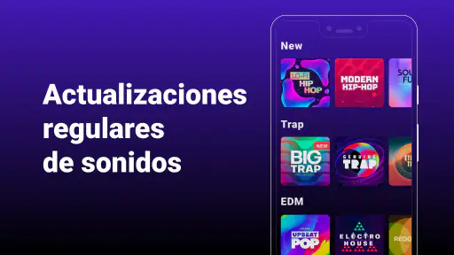 Groovepad - creador de música screenshot