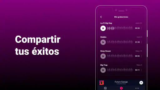 Groovepad - creador de música screenshot
