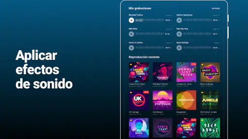Groovepad - creador de música screenshot