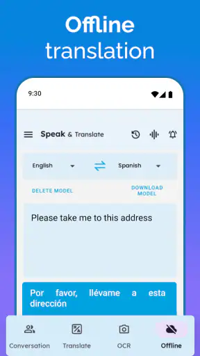 Habla y traduce idiomas screenshot