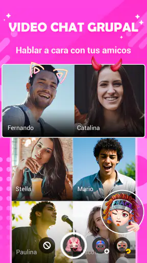 Hago- Fiesta, Chat, En vivo screenshot
