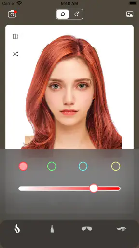 Hairstyle Try On-corte de pelo screenshot