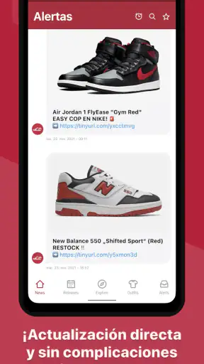 HEAT MVMNT - Sneaker App screenshot