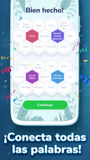 Hexa Words – Juego de Palabras screenshot