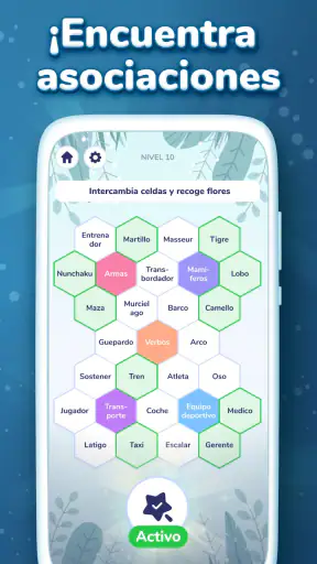 Hexa Words – Juego de Palabras screenshot