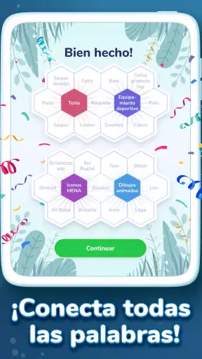 Hexa Words – Juego de Palabras screenshot
